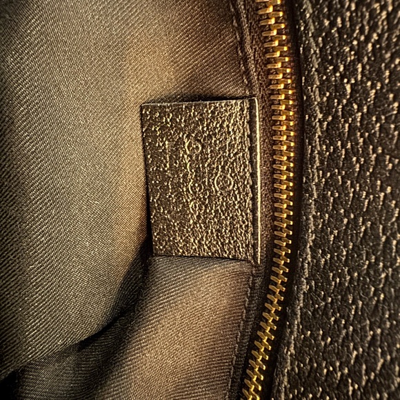Gucci Black Bag with Bamboo Handle
